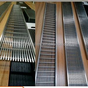 Stainless Steel Shower <strong>Linear</strong> <strong>Drain</strong>, Shower <strong>Drain</strong> and Pool <strong>Drain</strong> Grate - Product Image 4