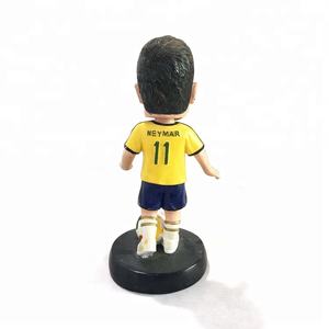 Famoso jugador <span class=keywords><strong>de</strong></span> fútbol <span class=keywords><strong>Neymar</strong></span> estatuilla bobble head - Product Image 1