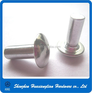 2mm 3mm 4mm 6mm Botón de hongo <span class=keywords><strong>remache</strong></span> de barco sólido de aluminio - Product Image 5