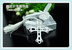 Cross Bookmark for Party Graduation Baby Shower Souvenirs <strong>Christening</strong> Birthday Wedding <strong>Favors</strong> and Gifts for Guest - Product Image 2