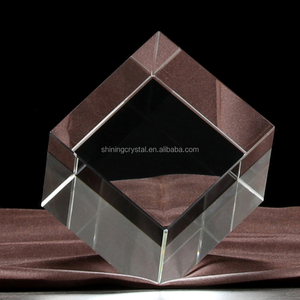 Mẫu Miễn Phí Mới Cắt Góc Tinh Thể Trống Cho Khắc Laser 3D - Product Image 1