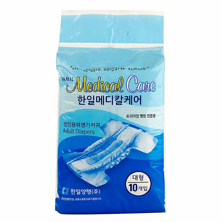 High Absorbency Wholesale Japanese plastic backed adult diapers