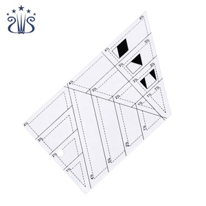 Herramientas manuales multifuncionales de alta calidad para coser, <span class=keywords><strong>regla</strong></span> acrílica trapezoidal DIY - Product Image 6