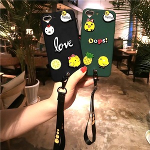 <span class=keywords><strong>Pollo</strong></span> <span class=keywords><strong>lindo</strong></span> PC de dibujos animados teléfono caso con cordón para el iPhone x 8 8 más 7 7 más 6 6 Más - Product Image 5