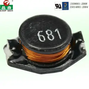 Cd105 indutor 680uh 1 henry poder 47uh2.8a smd blindado indutor 1r0 indutor 220uh