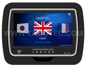 Colores 10.1 pulgadas IPS alta pantalla pixel y Android 6.0 os bus entretenimiento sistema de TV - Product Image 1