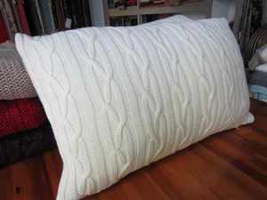 50CF98 100% Coton 100% acrylique 100% <span class=keywords><strong>pull</strong></span> en laine tricoté housse de coussin oreiller couverture - Product Image 3