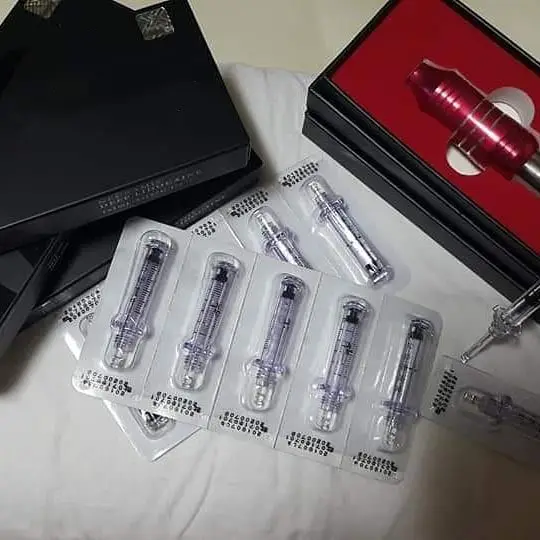 Одноразовый пустой шприц для ампул и конверсионная головка для гиалуроновой ручки, расходные материалы для инъекции гиалуроновой кислоты