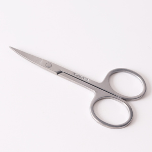 Forbici <span class=keywords><strong>per</strong></span> <span class=keywords><strong>Cuticole</strong></span> in Acciaio Inossidabile Curvate e Affilate con Logo Laser, Fornitore di Fabbrica con MOQ Basso - Product Image 5