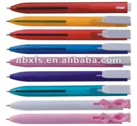 काली स्याही ballpoint कलम TB1002 फ्लैट सस्ते बॉल पेन