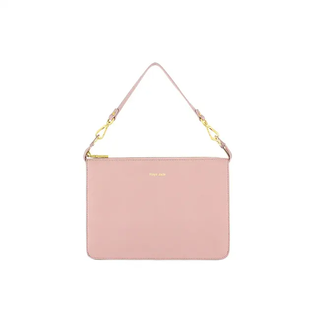 Новинка 2022, дизайнерский розовый женский клатч из натуральной кожи на заказ, вечерняя сумка, Женский кошелек для косметики, элегантная вечерняя сумка