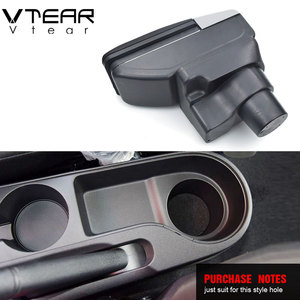 Reposabrazos Vtear para <span class=keywords><strong>KIA</strong></span> <span class=keywords><strong>Rio</strong></span> 4 <span class=keywords><strong>Rio</strong></span> X-line <span class=keywords><strong>2017</strong></span>, Caja de Almacenamiento Central, Portavasos, Cenicero, Accesorios de <span class=keywords><strong>Interior</strong></span> para Automóvil - Product Image 2