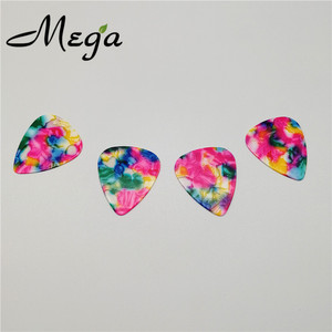 Púas <span class=keywords><strong>de</strong></span> <span class=keywords><strong>Guitarra</strong></span> con Diseño <span class=keywords><strong>de</strong></span> Mosaico Floral para Niños, Grosor Medio <span class=keywords><strong>de</strong></span> 0.71 mm, Más Vendidas - Product Image 2