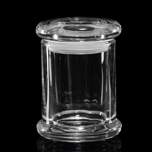 <span class=keywords><strong>Mini</strong></span> porte-bougie en <span class=keywords><strong>verre</strong></span> transparent à paroi épaisse de 70 ml / Pot à bougie - Product Image 2