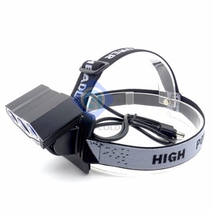 3 LED Xe Đạp ánh sáng 2000 Lumens 3 chế độ LED đi xe đạp ánh sáng phía trước xe đạp ánh sáng đèn pin + Pin + Sạc - Product Image 6