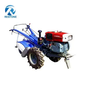 Top quality 15hp DF Brand 2 wheels hand Walking Tractor for sale