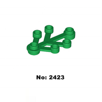 100g-bag Pandatoys Bloques Ladrillo Piezas NO. 2423 bloque planta árbol casa decoración piezas planta hojas ciudad bosque bloque de construcción