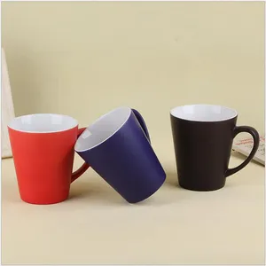 Rubysub GZ06 High Quality 12oz Sublimation Coated Conic Mug Color Changing Mug GZ06