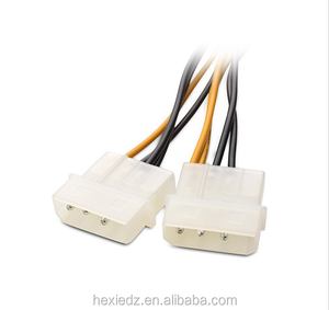 2 x <span class=keywords><strong>Molex</strong></span> 4-<span class=keywords><strong>pin</strong></span> <span class=keywords><strong>8</strong></span>-<span class=keywords><strong>pin</strong></span> <span class=keywords><strong>PCI</strong></span> Express Video Card Adapter ATX PSU chuyển đổi điện cáp <span class=keywords><strong>Molex</strong></span> PCIe <span class=keywords><strong>8</strong></span> <span class=keywords><strong>pin</strong></span> Adapter dây nịt dây điện - Product Image 5