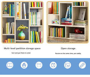 Wooden Bookshelf <strong>Bookcase</strong> /<strong>White</strong> <strong>Bookcase</strong> Furniture/Display Cabinet - Product Image 4