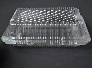 Küçük Boy şeffaf plastik gıda depolama pasta kutuları meyve paketi - Product Image 2