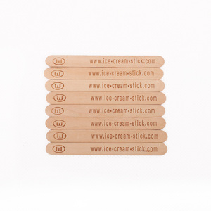 Bois crème glacée jumbo bâtons de sucette