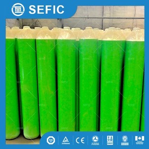 Alta calidad al por mayor ISO9809-3 40L 150bar óxido <span class=keywords><strong>nitroso</strong></span> argón cilindro de gas precio - Product Image 5