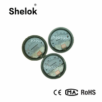 Manomètre de pression différentielle micro de haute précision Shelok pour la climatisation, conception magnétique sans friction