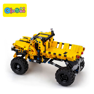 2018 más reciente educativos Pull-back ladrillos camión plástico montar <span class=keywords><strong>kit</strong></span> juguetes para niños - Product Image 4