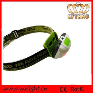 1w+2 red led farol lanterna camping lâmpada led cabeça - Product Image 5