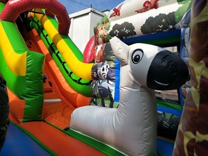 Salida de fábrica Animal Park tema barreras inflables las tobogán <span class=keywords><strong>Castillo</strong></span> para venta - Product Image 5