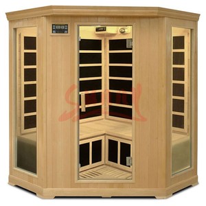Ultra Baja EMF Persona 3-4 esquina infrarrojo lejano Sauna w/ <span class=keywords><strong>Coben</strong></span> de fibra - Product Image 1
