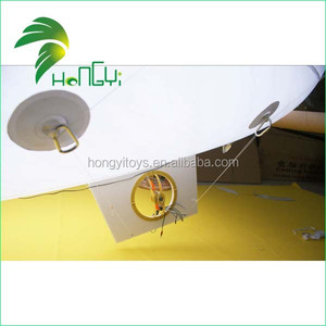 Ballon gonflable à hélium en PVC personnalisé, collant publicitaire avec lumière <span class=keywords><strong>LED</strong></span>, livraison aérienne, télécommande, 1 pièce - Product Image 5
