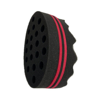 Éponge à cheveux professionnelle 8 ondes pour barbier, <span class=keywords><strong>brosse</strong></span> torsadée, vente en gros, OEM accepté, nouveauté très demandée - Product Image 3
