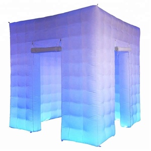 공장 백색 결혼식 led 판매를 위한 휴대용 팽창식 사진 부스 - Product Image 1