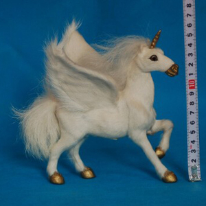 Jardin ornements en peluche faux de marche jouet licorne - Product Image 3
