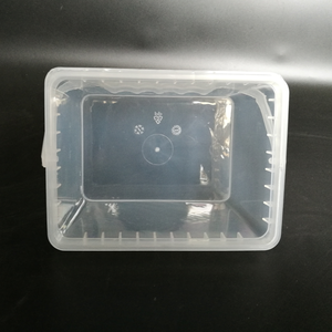 Cấp Thực Phẩm 800Ml Nhỏ Vuông Rõ Ràng Xô Nhựa Xô - Product Image 5