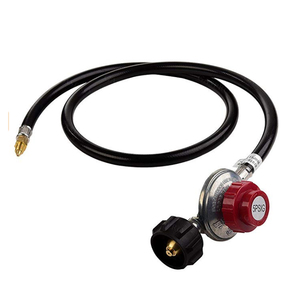 Regulador de alta presión LPG ajustable de 0-5 PSI para parrilla de barbacoa de estufa de <span class=keywords><strong>Gas</strong></span>