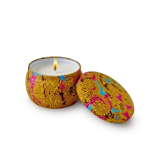 Accueil articles d'ameublement décoratifs <span class=keywords><strong>bougie</strong></span> d'aromathérapie cinq points glace fleur bougies parfumées - Product Image 4
