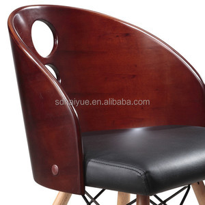 Confortables commerciaux En Bois Dinant la <span class=keywords><strong>Chaise</strong></span> Conceptions avec Coussin très bon choix # HY2017-1 - Product Image 4
