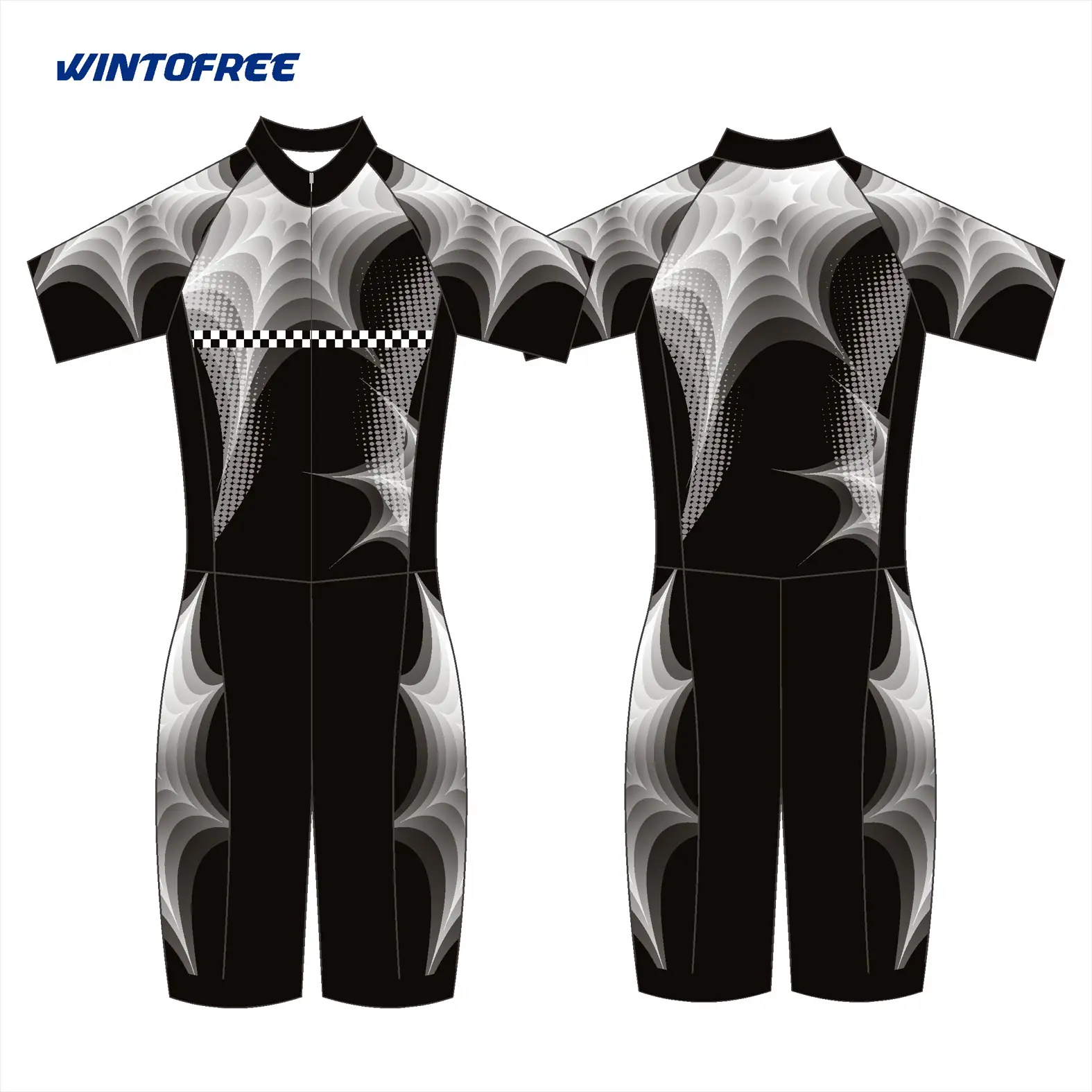 custom sublimation ski & snow skin suits speed skating clothes