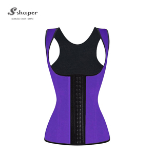 Corsetti in tessuto da donna S-SHAPER <span class=keywords><strong>Cintura</strong></span> di liposuzione per tutto il corpo <span class=keywords><strong>a</strong></span> metà tazza per il <span class=keywords><strong>dolore</strong></span> alla schiena solido supporto bustier taglie forti - Product Image 6