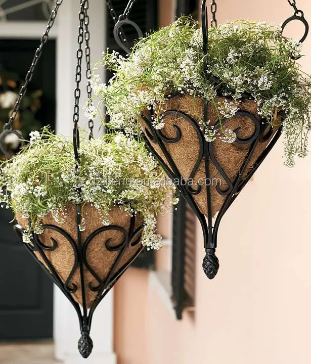 New Product Outdoor Metal Hanging Planter