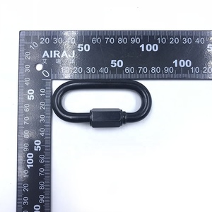 Accessoires de quincaillerie plaqués BT-508 crochets de peignoir à liaison rapide noirs, raccords de levage à liaison rapide - Product Image 6