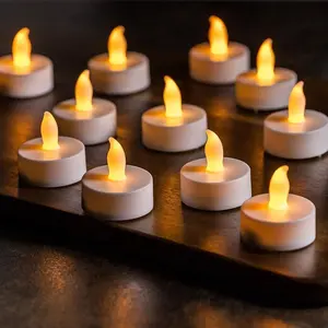 Беспламенные светодиодные свечи для украшения дома отеля