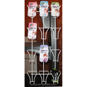 Tùy Chỉnh Thiết Kế Cửa Hàng Bán Lẻ Pop Sắt Dây Khung Pocket Boxes Chủ Kim Loại Treo Rack Hiển Thị - Product Image 3