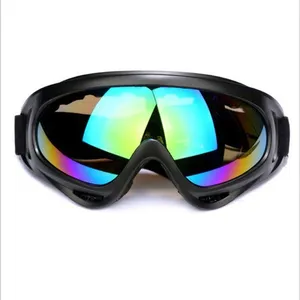 2023 뜨거운 야외 승마 안경 오토바이 스포츠 고글 X400 모래-증거 사이클링 안경 전술 장비 스키 고글