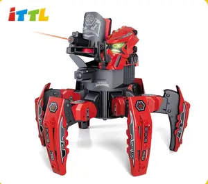 2.4GHZ Kumite Robot fai da te sparare piastra volante aggiungi armatura adesivo a infrarossi robot da combattimento RC