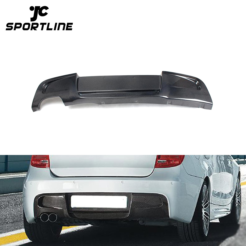 BMW E87 M TechPスタイル用カーカーボンファイバーリアバンパー