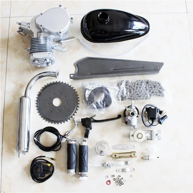 Motorised Bicycle Engine Kit Motorized Gas Motor Engine NEW 80CC 2-Stroke Gas Engine Motor Kit